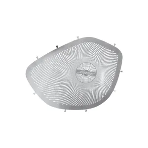 Perforated Metal Mesh For Speaker Grill Cover Car Speaker Steel Metal Mesh Protector Stamping Hexagonal Hole Speaker Net Cover