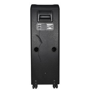 Reproductor de música inalámbrico para Karaoke, dispositivo de audio con función TWS Dual, 8 pulgadas, portátil, multifunción, BT, con efecto de fuego, altavoz de madera - Product Image 6