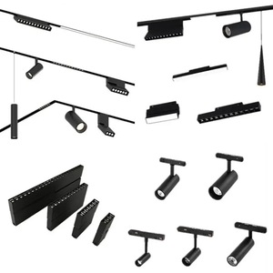 Système d'éclairage sur <span class=keywords><strong>rail</strong></span> à aimant accordable ultra mince série 26 CCT DC48V Rails de surface TUYA Smart LED Éclairage magnétique - Product Image 2