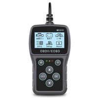 Detector de Fallas de Automóviles OBD, Instrumento de Diagnóstico de Batería, Escáner OBD2 MS310 OLIVER, Compatible con Voltaje de 5-30V