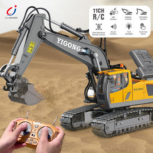 1:20 più venduto 11ch metallo telecomando modello di costruzione Rc camion <span class=keywords><strong>giocattolo</strong></span> <span class=keywords><strong>escavatore</strong></span> per bambini - Product Image 2