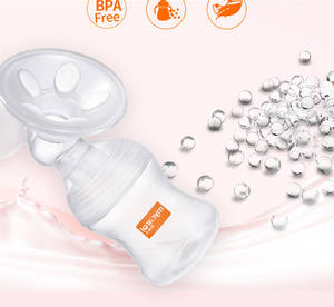 Extractor de <span class=keywords><strong>leche</strong></span> de silicona para bebé, recargable por USB - Product Image 4