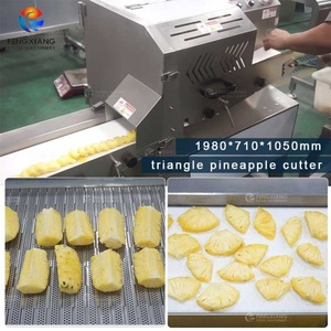 สายการผลิตสับปะรดอบแห้งกึ่งอัตโนมัติ เครื่องปอกเปลือก ตัด และอบแห้งสับปะรด สายการผลิตผลไม้อบแห้ง - Product Image 2