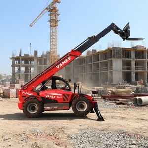 Sollevatore Telescopico Standard con Forca da 1200mm, Capacità 4000kg, Altezza 14m per Impilamento Merci Palletizzate in Edilizia - Product Image 1