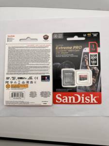 การ์ดเก็บข้อมูล SanDisk Extreme Pro ของแท้ใหม่เอี่ยม ขนาด 128GB, 256GB, 64GB, 512GB ความเร็วสูงสุด 200M/S C10 A2 V30 U3 พร้อมอะแดปเตอร์ - Product Image 4