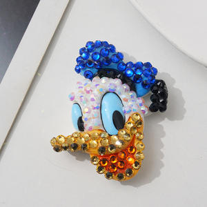 Accessori in Resina a Forma di Paperella Stile Cartone Animato, Materiali Fai-da-Te per Accessori per Capelli, Forniture per Decorazioni di Gioielli con Colla AB - Product Image 2