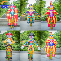 Modèles gonflables de clown marchant personnalisés, marque Chenghuang, modèle 023xl, pour les parcs d'attractions en plein air, les spectacles de vacances, les accessoires de performance