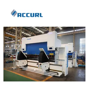 Accurl 4+1axis 135T/4000 CNC Press Brake with CE&ISO Delem DA58T auto bending machine