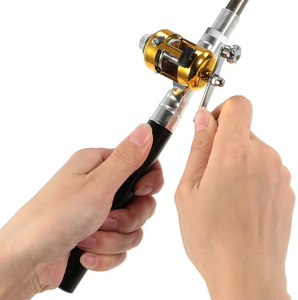 High Quality Light Weight Portable 1m <strong>Fishing</strong> <strong>Rod</strong> <strong>Pen</strong> Colorful Children <strong>Fishing</strong> <strong>Rod</strong> - Product Image 5