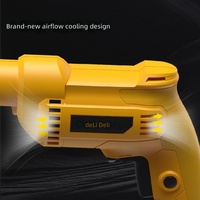 Perceuse électrique Deli, machine à percer domestique, perceuse à main, perceuse d'établi, petite perceuse électrique à poignée pistolet DC170