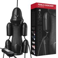 Appareil d'entraînement du pénis pour hommes, machine sexuelle, stimulateur vibrant du gland, jouets sexuels pour adultes