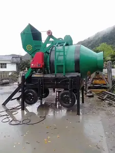 CE ISO Cement Mixer Diesel JZC 750 Factory Price With Customer Logo