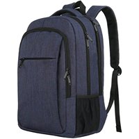Sac à dos unisexe élégant de style coréen, résistant à l'eau, en polyester Oxford, pour ordinateur portable, design décontracté pour les étudiants et les voyageurs