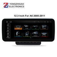 YZG A6 C5 C6 8 Core Android 10,0 Carplay Radio Multimedia DVD Player BT navegación utilizado para Audi A6 2005-2011