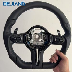 Volante in Pelle ad Alte Prestazioni per <span class=keywords><strong>BMW</strong></span> Serie F10 F20 E71 E90 E92 <span class=keywords><strong>F30</strong></span> F31 <span class=keywords><strong>M3</strong></span> F80 M4 F82 M5 F90 X6 F25 F36 F45 F52 - Product Image 4