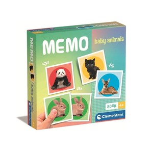 JUEGOS DE MEMORIA CLEMENTONI - NOLI BEBÉS ANIMALES - Product Image 1