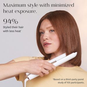 Lisseur et boucleur professionnel sans fil 2-en-1 en céramique à chauffage rapide, fer à lisser de voyage pour cheveux fins, usage domestique - Product Image 3