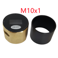 Manomètre numérique à pression, filetage M10x1 28mm de diamètre, manomètre pour Paintball