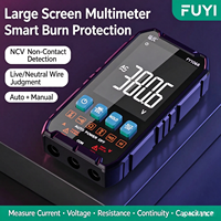 Multimeter Digital Ultra-tipis, Multimeter Mini Portabel Anti-bakar Otomatis Presisi Tinggi untuk Perawatan Teknisi Listrik