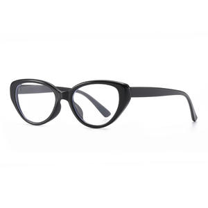 Montura de Gafas Ojo de Gato para Mujer TR90 con Lentes Planas Anti Luz Azul, Ancho Medio, Puente Nasal Estándar, Origen Taizhou - Product Image 4