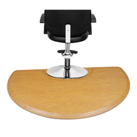 Tapis de sol de coiffeur beauté anti-fatigue semi-cercle