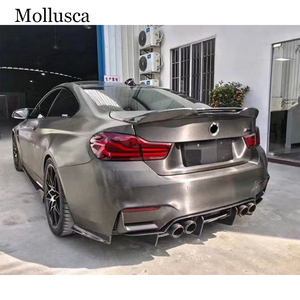 For 3 Series F80 <b>M3</b>/F82 M4 PSM Style Carbon Fiber Rear Lip Rear Diffuser Bumper Lip 2013-2019 - Product Image 6