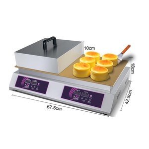 Independently Controlled Souffle <b>Pancake</b> Forming Equipment With Eu/Us Plug - Product Image 5