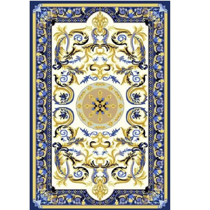 Alfombras de Lana Modernas Personalizadas de Primera Calidad, Hechas a Mano, Ecológicas, Antideslizantes, Lavables, Alfombra de Piso de Mezcla de Lana Natural - Product Image 1