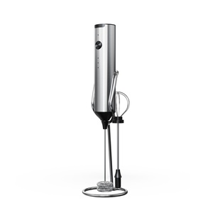 Mousseur à lait électrique portatif USB en acier inoxydable - Rechargeable, léger, automatique, écologique, outil pour café et thé - Product Image 4