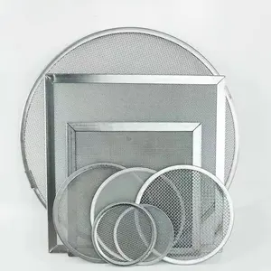304 treillis métallique en acier inoxydable forme ronde écran filtre disque différentes tailles