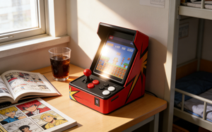 เครื่องเล่นเกมพกพารูปทรงแปลกใหม่ ดีไซน์เท่ห์สำหรับเด็กและผู้รักเกม - Product Image 5