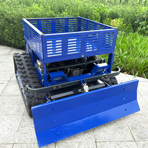 スノーショベル芝刈り機収納ラック付きヤード芝生メンテナンスに適したリモートコントロール自走式 - Product Image 6