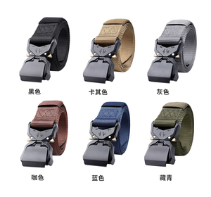 เข็มขัดยุทธวิธีไนลอน TB101 ขนาด 1.5 นิ้ว 9 สี ลายพรางวู้ดแลนด์ สำหรับงาน CP ปฏิบัติการรบ ล่าสัตว์ และเดินป่า สำหรับกีฬากลางแจ้ง - Product Image 5