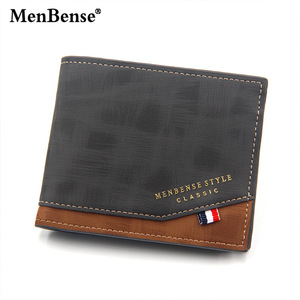 Portefeuille Homme Court MenBense, Porte-Monnaie Fin Classique, Porte-Photo, Petit Portefeuille Masculin, Porte-Cartes de Qualité Imprimé, Portefeuille en Cuir pour Homme - Product Image 4