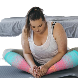 <span class=keywords><strong>Chaussettes</strong></span> de compression à rayures dégradées à bout ouvert, manchons de compression graduée unisexe pour la récupération sportive, soutien des jambes anti-fatigue personnalisé - Product Image 6