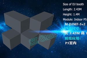 Đầy Đủ Màu Sắc Cube Ma Thuật <span class=keywords><strong>Led</strong></span> <span class=keywords><strong>Pixel</strong></span> <span class=keywords><strong>3d</strong></span> Dj Booth - Product Image 6