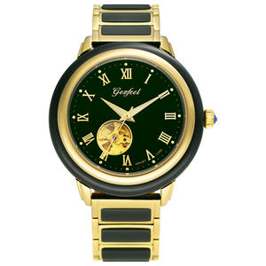 RTS Jade <b>Watch</b> Montre Luxury Automatic Mechanical <b>Watch</b> Skeleton Design Natural Jade <b>Couple</b> <b>Watch</b> - Product Image 1