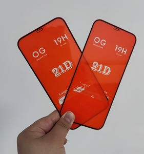 Cubierta completa de vidrio templado 21D para teléfono oppo reno 8, película de vidrio templado para realme 5 <span class=keywords><strong>d</strong></span>, precio de fábrica - Product Image 4