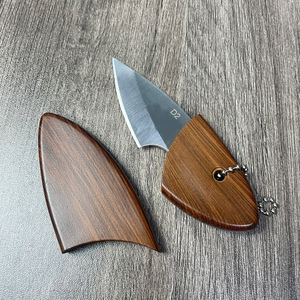 Mini faux wood <b>knife</b>, EDC (Everyday Carry) bag <b>knife</b>, outdoor <b>knife</b>, portable multi-purpose sharp fruit <b>knife</b>, package - Product Image 4