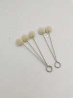 Brosse à boule en métal durable pour peinture et artisanat, support OEM personnalisable