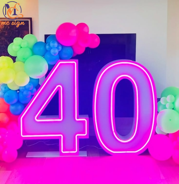 Customized LED Giant RGB Neon Marquee