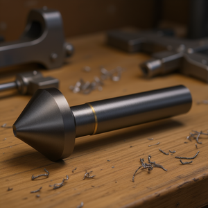 ก้านทรงกระบอกเคลือบ tialn 335 C 3ดอก Ta1201 hss Countersink 90องศา - Product Image 3