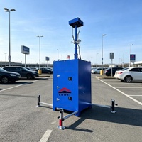 Caméra de surveillance PTZ personnalisée en cube pour la sécurité et la surveillance des aéroports