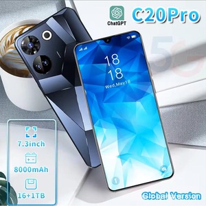 Teléfono Inteligente Versión C20 Pro, Red 3G, Pantalla de 6.49 Pulgadas, Android 8.1, 2GB de RAM, 16GB de ROM, Reconocimiento Facial, Batería de 2800mAh - Product Image 1