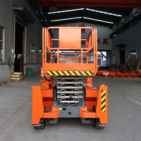 Promotion : Plateforme élévatrice à ciseaux sur roues tout-terrain de 6m, 8m, 10m, 12m pour travaux miniers sur terrains accidentés