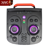 Top Promotion d'usine Tendances Double 10 pouces grands haut-parleurs audio Déflecteurs sans fil en bois Studio Système de musique professionnel