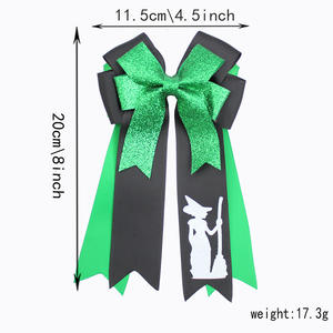 Barrettes à <span class=keywords><strong>cheveux</strong></span> inspirées <span class=keywords><strong>de</strong></span> la sorcière méchante pour filles - Jolies barrettes à <span class=keywords><strong>cheveux</strong></span> roses et vertes pour enfants - Product Image 4