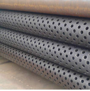 Exhausts için 304 316 316L 14 18 19 ölçer paslanmaz çelik delikli boru boru - Product Image 5