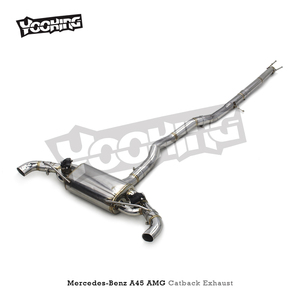 Échappement Catback en acier inoxydable ODM pour mercedes-benz A45 AMG 2.0T 2014-2023 <span class=keywords><strong>moufle</strong></span> de soupape d'usine - Product Image 6