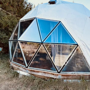 Canada anti-uv เต็นท์กันน้ำใช้พื้นที่ที่พักโดมของอาคารโครงสร้างโดมไฮบริด PVDF - Product Image 1